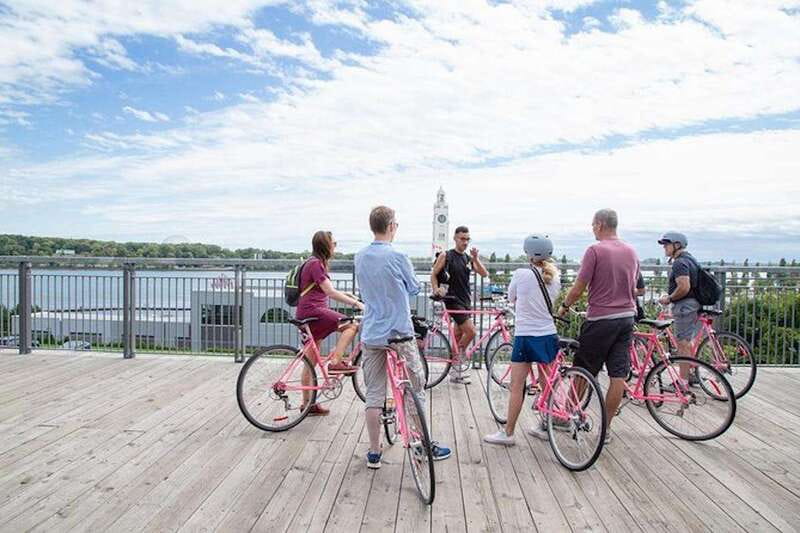 Montreal: Non Touristy Pink Bike Tour - Neighborhood Stories From Guides Like Chris, Félix, and Rufus