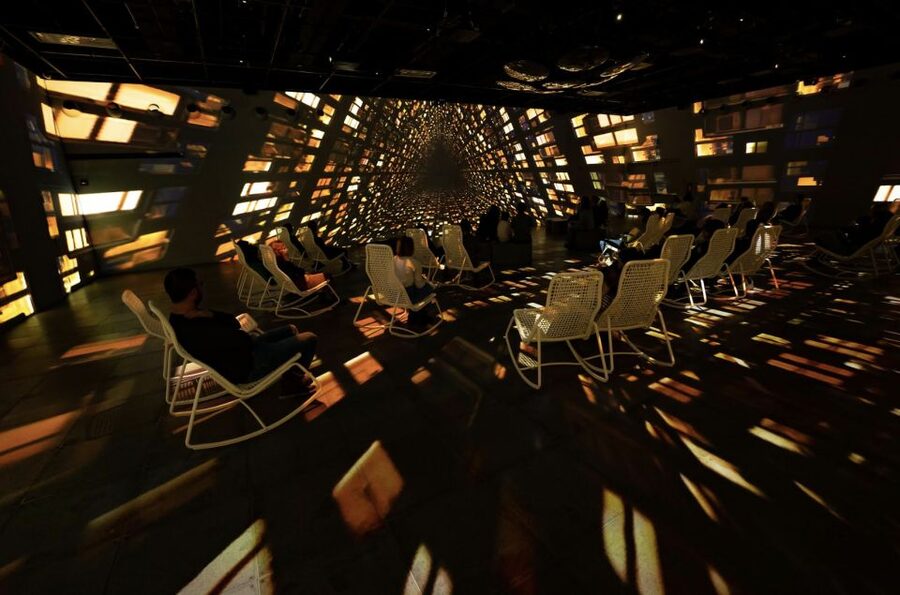 Montreal: OASIS Immersion Entry Ticket - Your Walk-Through Route: Three Galleries, Projections on Walls and the Ground