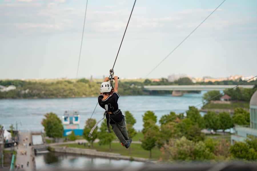 Montreal Old Port: Urban Zipline Ticket - Harness Up: Helmet, Harness, and a Plain-Language Safety Brief