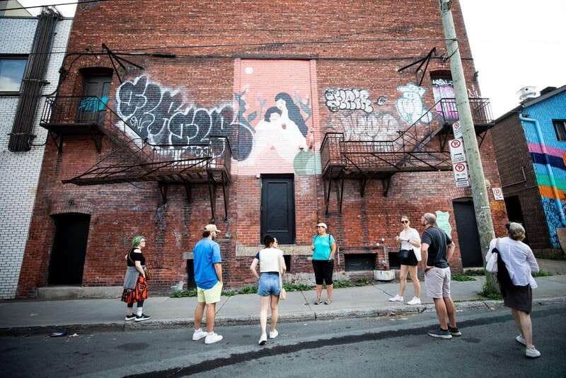 Montreal: The Original Locally Owned Street Art Walking Tour - The MURAL festival block: the tour’s real-time advantage
