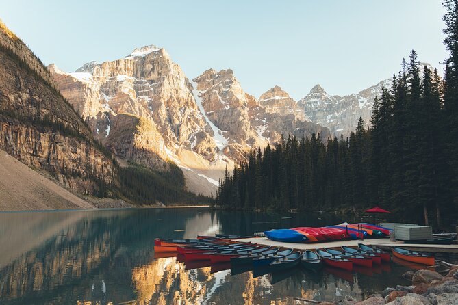 Moraine Lake, Lake Louise Afternoon Tour Half day From Banff - Moraine Lake: Two Hours for Rockpile, Lakeshore, Cafe, or Canoe