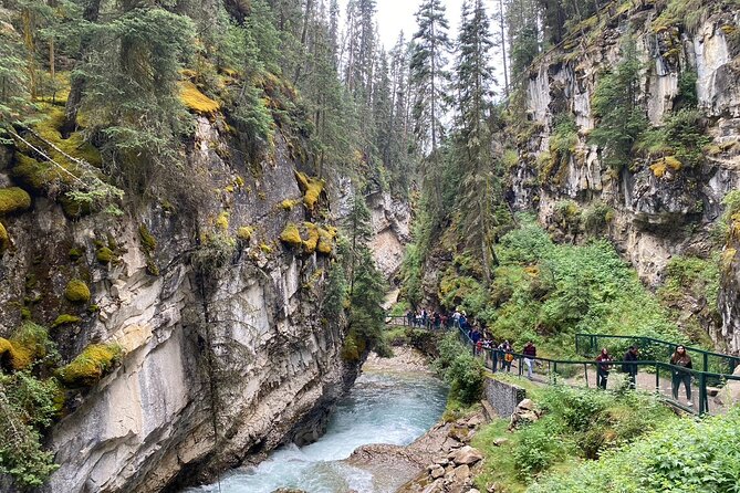 Moraine Lake Lake Louise Johnston Canyon Emerald Lake Day tour - Johnston Canyon: catwalks, waterfalls, and making 1 hour count