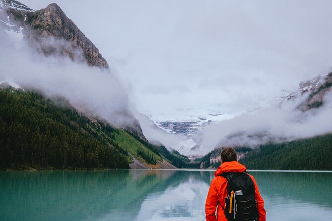 Moraine Lake & Lake Louise Sunset & Wildlife Adventure - Stop 2: Lake Louise after Moraine (sunset glow with glacier views)