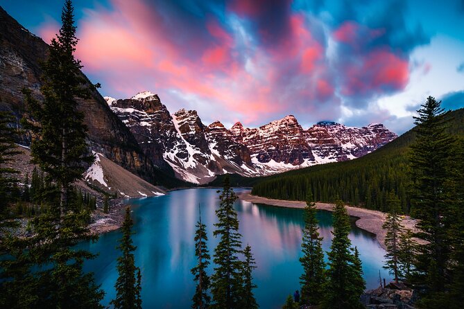 Moraine Lake Sunrise(2.5hrs)&Lake Louise(2hrs) from Canmore/Banff - Key highlights you will feel fast