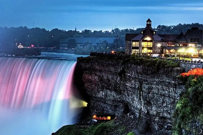 Niagara at Night Small Group Tour with Power Station Light Show - Pickup, van comfort, and the small details that save time