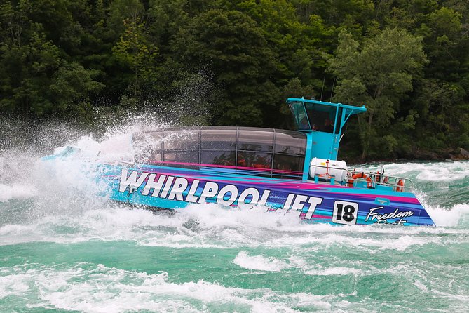 Niagara CANADA, Domed (Dry) Jet Boat Tour - Niagara Falls Is Not On the Route, and That Is the Point