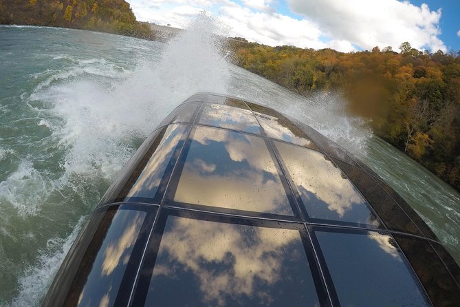 Niagara CANADA, Domed (Dry) Jet Boat Tour - Where You Start in Niagara-on-the-Lake and How the 1:00 pm Timing Works