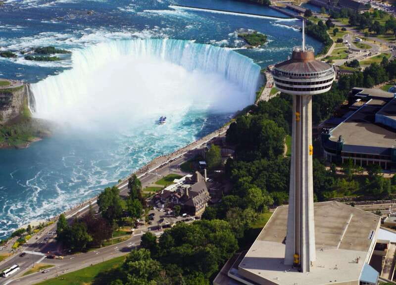 Niagara Falls: Boat, Journey Behind the Falls, & Tower Tour - Niagara Whirlpool stop, plus Niagara Glen scenic drive