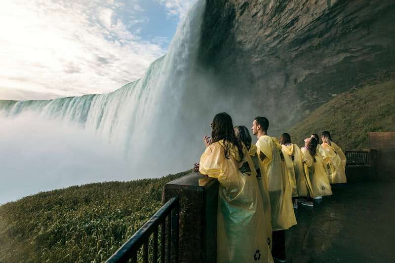 Niagara Falls: Boat Trip & Journey Behind the Falls Tour - The Hornblower boat segment: 20 minutes of Niagara mist, plus a full guided ride