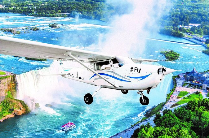 Niagara Falls Breathtaking Aerial Tour on Plane with iflyTOTO - Price and the CA$33 fuel surcharge: the real value math