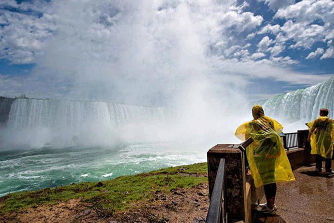 Niagara Falls Canada 3-Hour Tour w/Boat & Behind the Falls - Stop 3: Whirlpool Observation Deck, a rapids view with angles