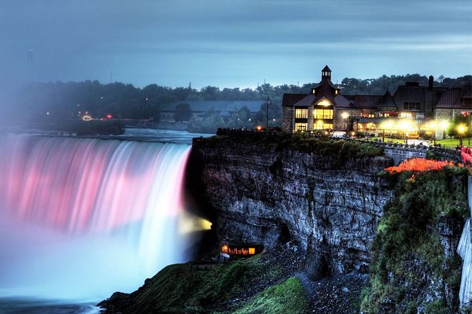 Niagara Falls Canada Day + Night Small Group Tour w/Falls Dinner - Scenic driving stops: Dufferin Islands to the control dam views