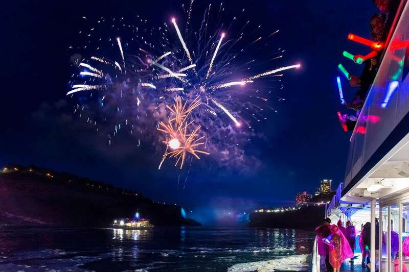 Niagara Falls, Canada: Evening Fireworks Cruise - The funicular and elevator drop: why it feels easier than it looks