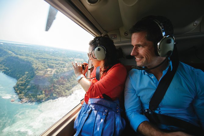 Niagara Falls Canada Helicopter Tour - A 12-minute Niagara Falls helicopter tour, timed for maximum impact