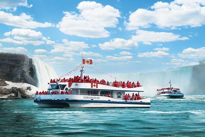 Niagara Falls Canadian Luxury Tour: Boat, Journey, Skylon & Lunch - Skylon Tower ride-to-the-top: the overhead view that ties it all together