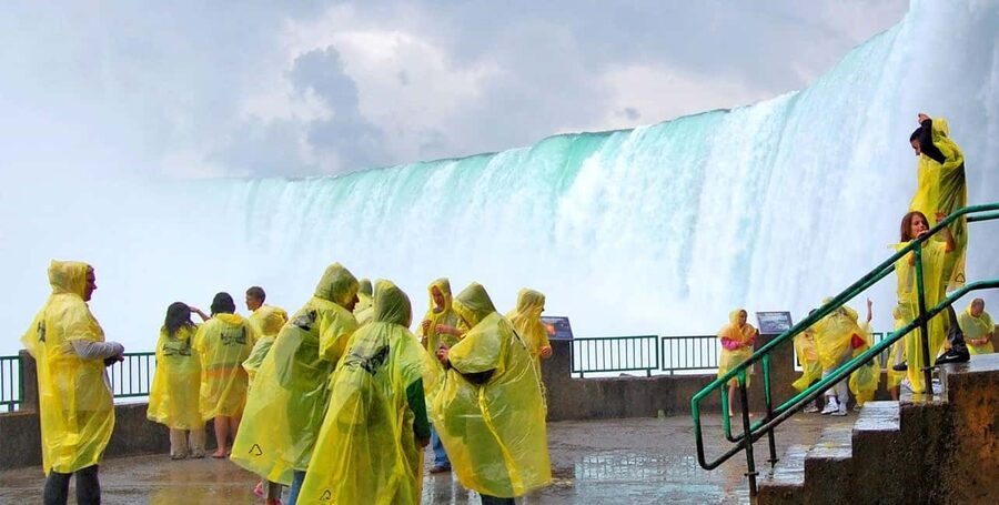 Niagara Falls: Day Tour with Boat & Journey Behind the Falls - Hornblower Niagara Cruises: close-up power with express entry