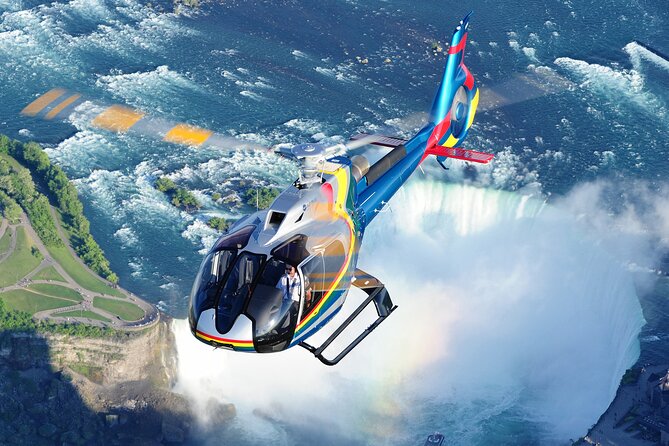 Niagara Falls Half Day with Boat and Journey Behind the Falls - Table Rock: quick rainbow energy and the short walk for photos