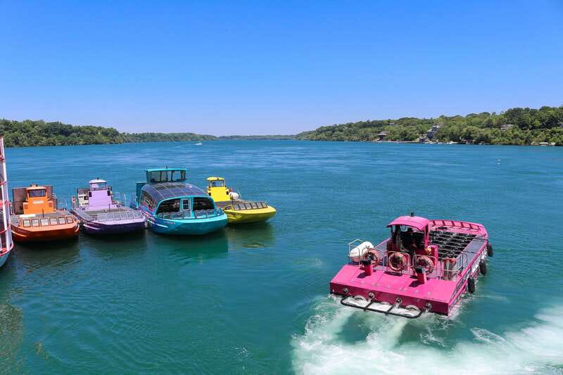 Niagara Falls, ON: Jet Boat Tour on Niagara River - Getting history from the captain and guide, even with the noise