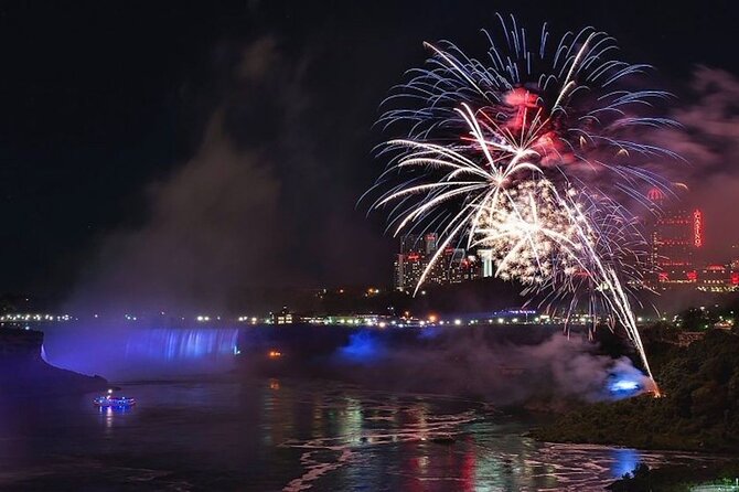 Niagara Falls Premium Night Tour: Fireworks Boat Cruise & Dinner - What you are really paying for at $243.88 per person