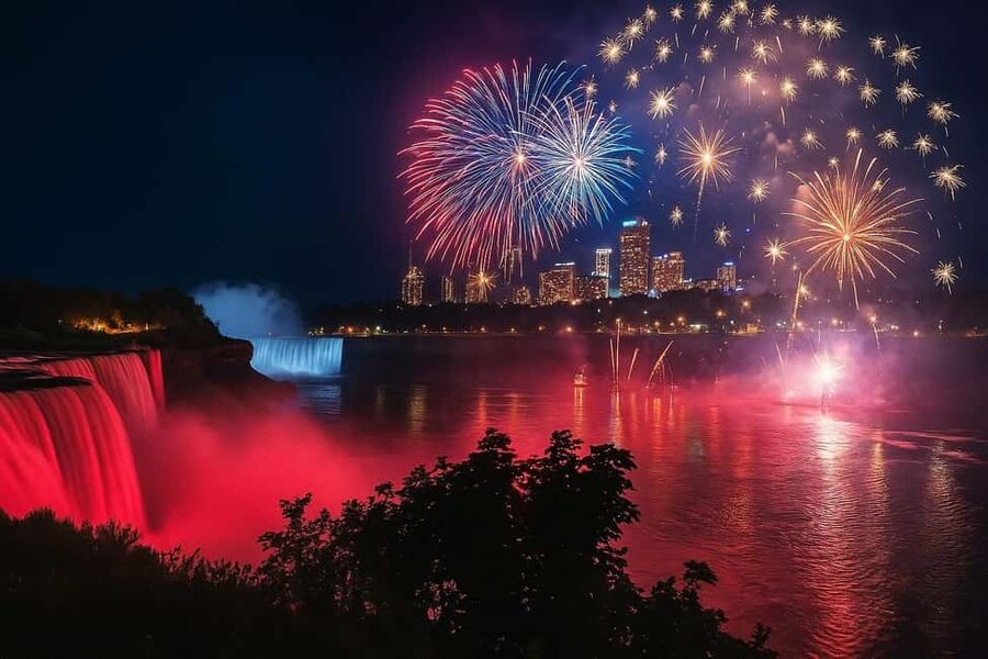 Niagara Falls: Skylon Tower, Fireworks & Walking Tour Canada - What the guide experience adds (and why it matters)