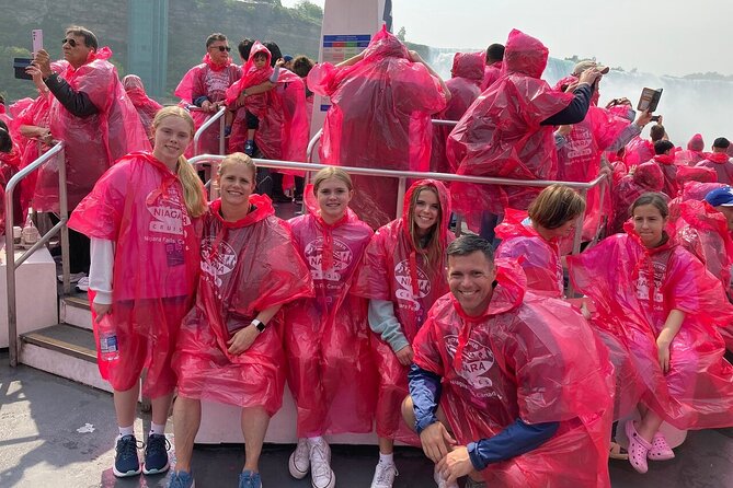 Niagara Falls Tour: Boat Ride, Journey Behind The Falls and more - Hornblower boat cruise: ponchos, mist, and the best way to stay together