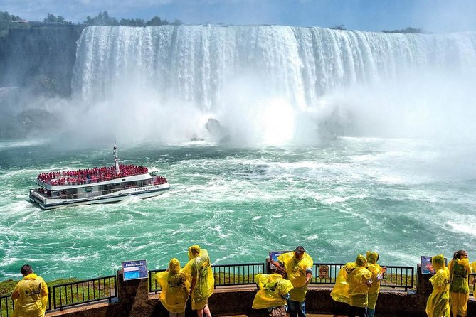 Niagara Falls Tour from Toronto with Boat, Journey Behind the Falls and Lunch - Floral Clock, Niagara-on-the-Lake, and a different side of Niagara