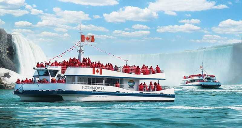 Niagara Falls Tour from Toronto with Optional Boat Cruise - Hornblower Niagara Cruises and Journey Behind the Falls: Two Very Different Water Views