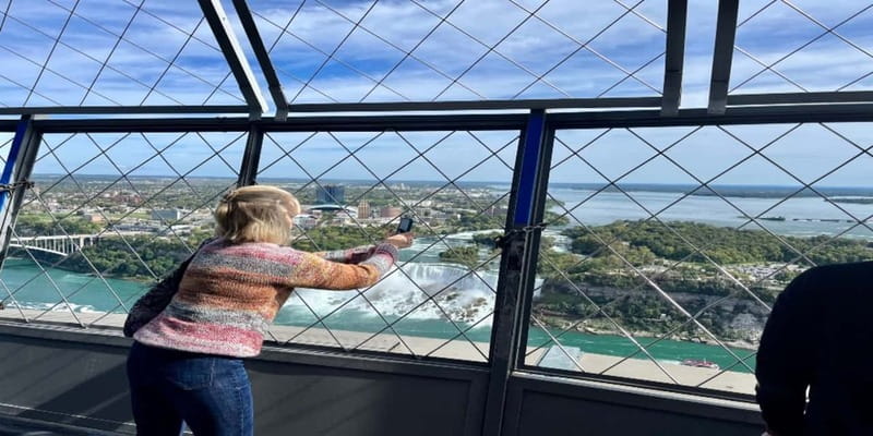 Niagara Falls Tour: Skylon, Journey Behind Falls & Boat Ride - Skylon Tower: 520 Feet Up With Three Falls in One View