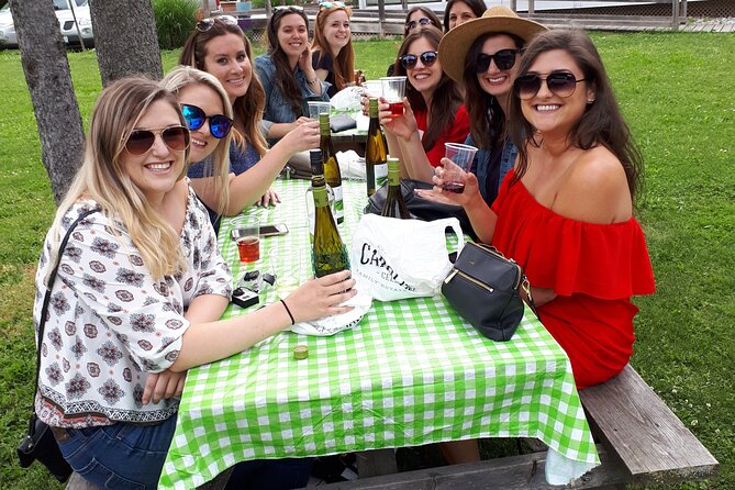 Niagara-on-the-Lake Wine Aft Tour with Cheese from Niagara Falls - Stop 2: Niagara Wine Tours International and the drive through wine country