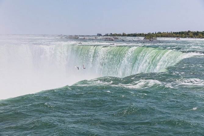 Niagara Underground Tour: Power Station and Tunnel Under Falls - Horseshoe Falls boardwalk, the view that reframes the whole tour