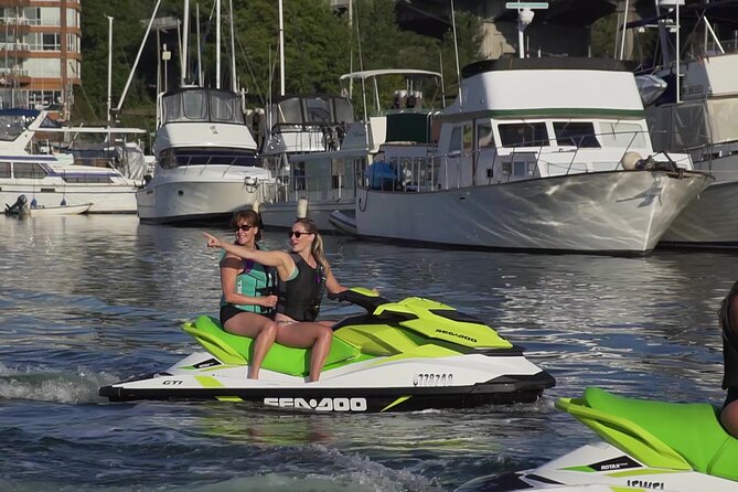 Ocean is Yours Seadoo Experience from Vancouver - First stretch: Granville Island, English Bay, and the Vancouver you can’t get from land