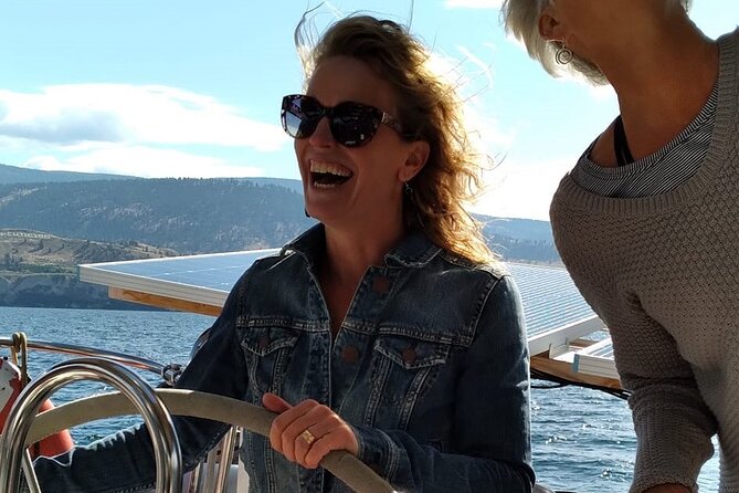 Okanagan Lake Sailing Tour from Penticton & Naramata BC - A 46-foot Yacht With a Real-Life Feel on Okanagan Lake
