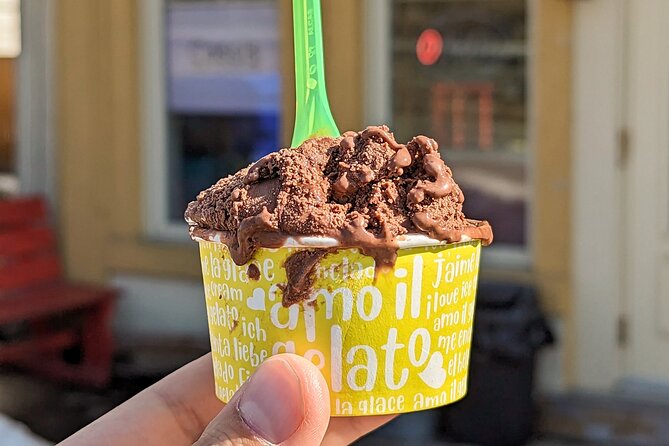 Old-Aylmer Food Tour - Food Tour From Ottawa - Stop 5 at Cassis Home-Made Gelato and Sorbet: the best way to finish