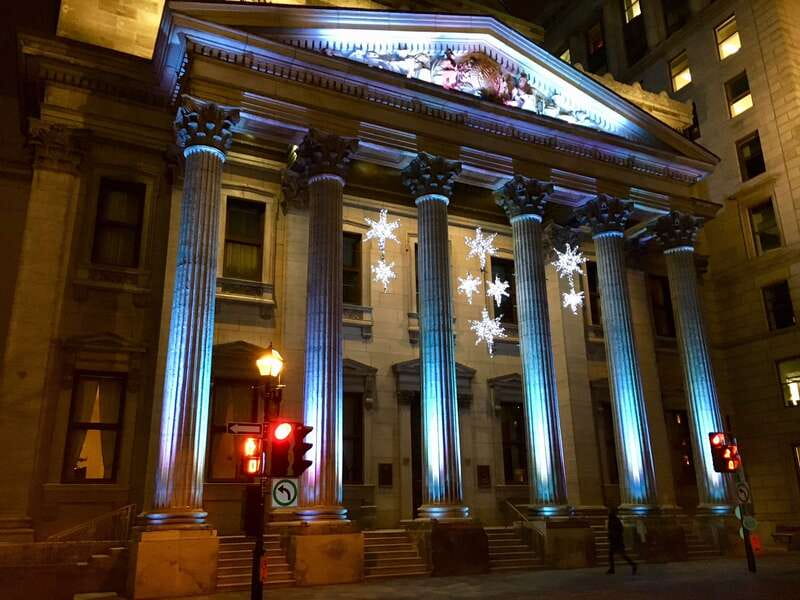 Old Montréal Small-Group Christmas Tour - The Core Route: Victoria Square to Bonsecours Market