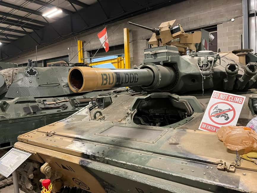 Oshawa: Canadian Tank Museum Admission - The Royal Canadian Armoured Corps story, told through equipment