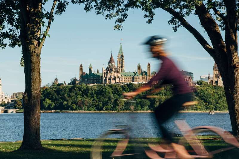 Ottawa: 4-Hour Bike Rental - Kiweki Point: a satisfying first “wow” moment