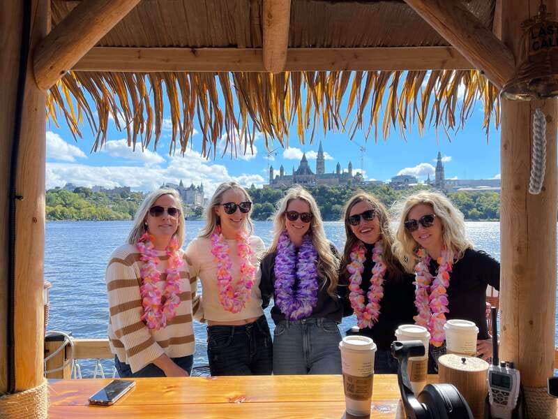 Ottawa: Floating Tiki Bar Cruise on the Ottawa River - The 90-Minute Cruise Plan, Including the Photo Stop