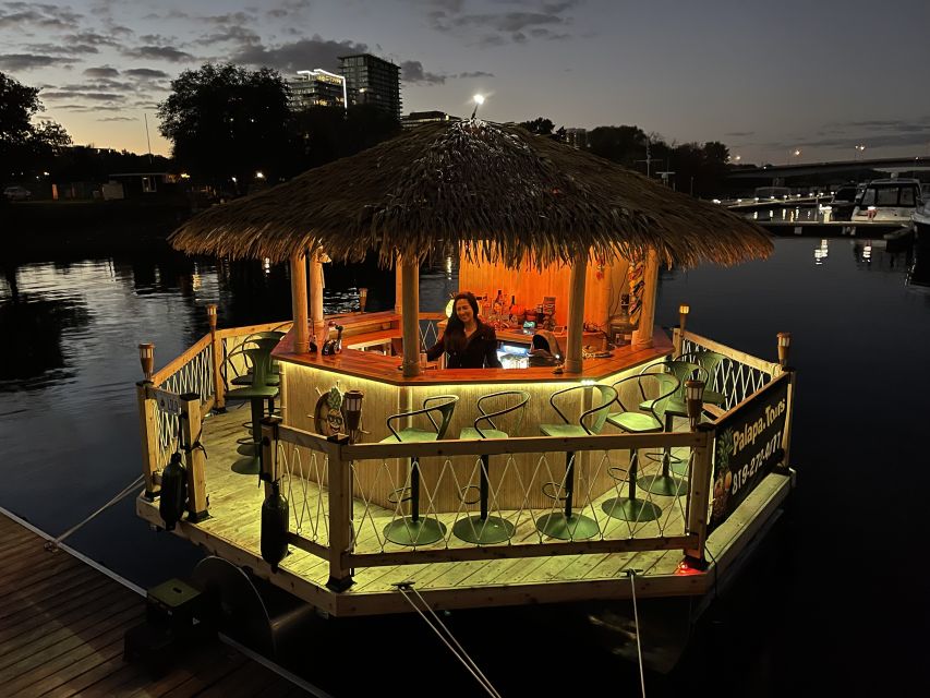 Ottawa: Floating Tiki Bar Cruise on the Ottawa River - Safety Gear, Rules, and the Tiki-Toilet Details