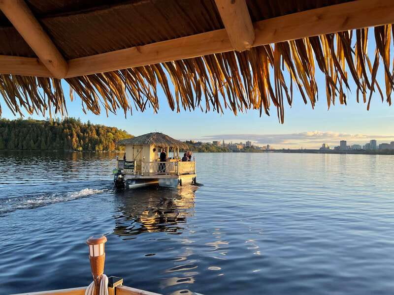 Ottawa: Floating Tiki Bar Cruise on the Ottawa River - What to Pack for Ottawa River Wind, Sun, and Bugs