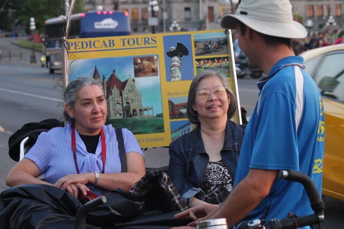 Pedicab Tour of Victoria from Cruise Ship Terminal - James Bay streets and heritage details, where the city feels lived-in