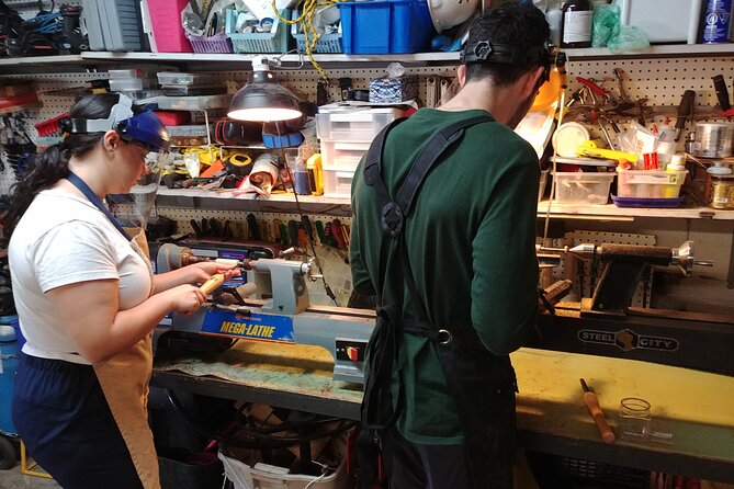 Pen Making With The Woodworker Himself - Safety first: what the briefing helps you avoid
