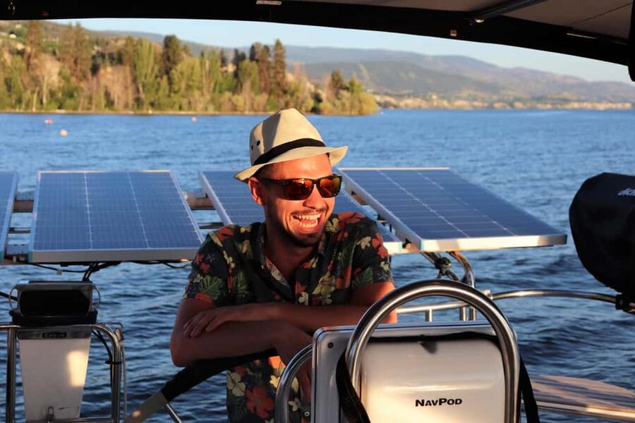 Penticton Okanagan Lake: Sailing Tour - Naramata Bench views, but from the water