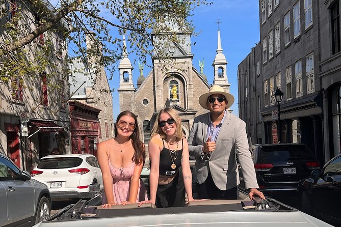 PRIVATE 2-Hour tour of Montréal in Convertible Cadillac + Murals - Museum Grounds in 1642: Montreal’s Opening Chapter