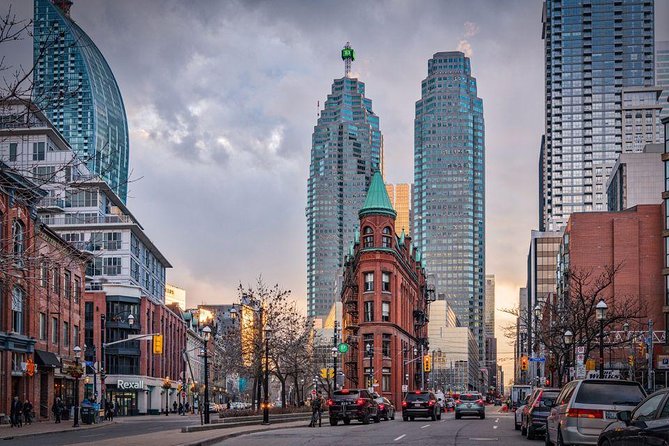 Private Downtown Toronto Walking Tour in English - Dundas Square to Old City Hall: the downtown switch from showy to official