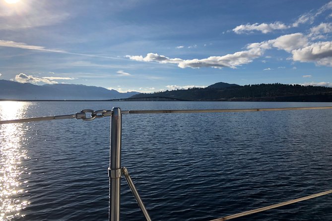 Private Kelowna Sailing Cruise on Okanagan Lake - Where you meet: Kelowna Yacht Club and the vibe shift to lake mode
