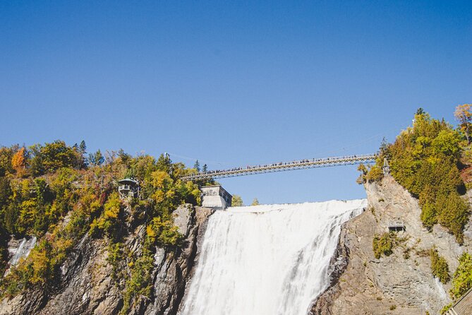 Private Tour: Montmorency Falls & Ste-Anne-de-Beaupré from Québec - Montmorency Falls: 30 meters of power and the bridge walk