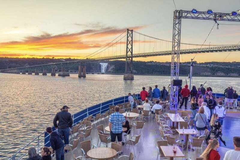 Québec City: Evening Cruise with Live DJ - Your route in real time: what you’ll see along the Saint Lawrence
