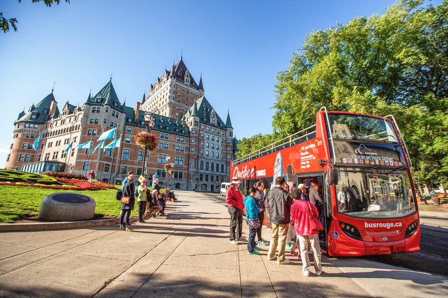 Quebec City: Hop-on Hop-off Open-Top Double Decker Bus Tour - How the Red Loop fits Québec City’s steep layout