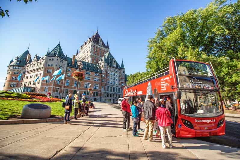 Quebec City: Hop-on Hop-off Open-Top Double Decker Bus Tour - Timing and how to ride without wasting daylight