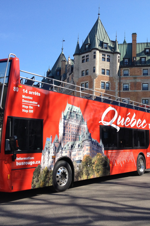 Quebec City: Hop-on Hop-off Open-Top Double Decker Bus Tour - Who this tour suits best in Québec City